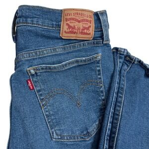 Levi's Wedgie‎ Straight 31x28 High Rise Distressed 90s Style Jeans 34964-0151